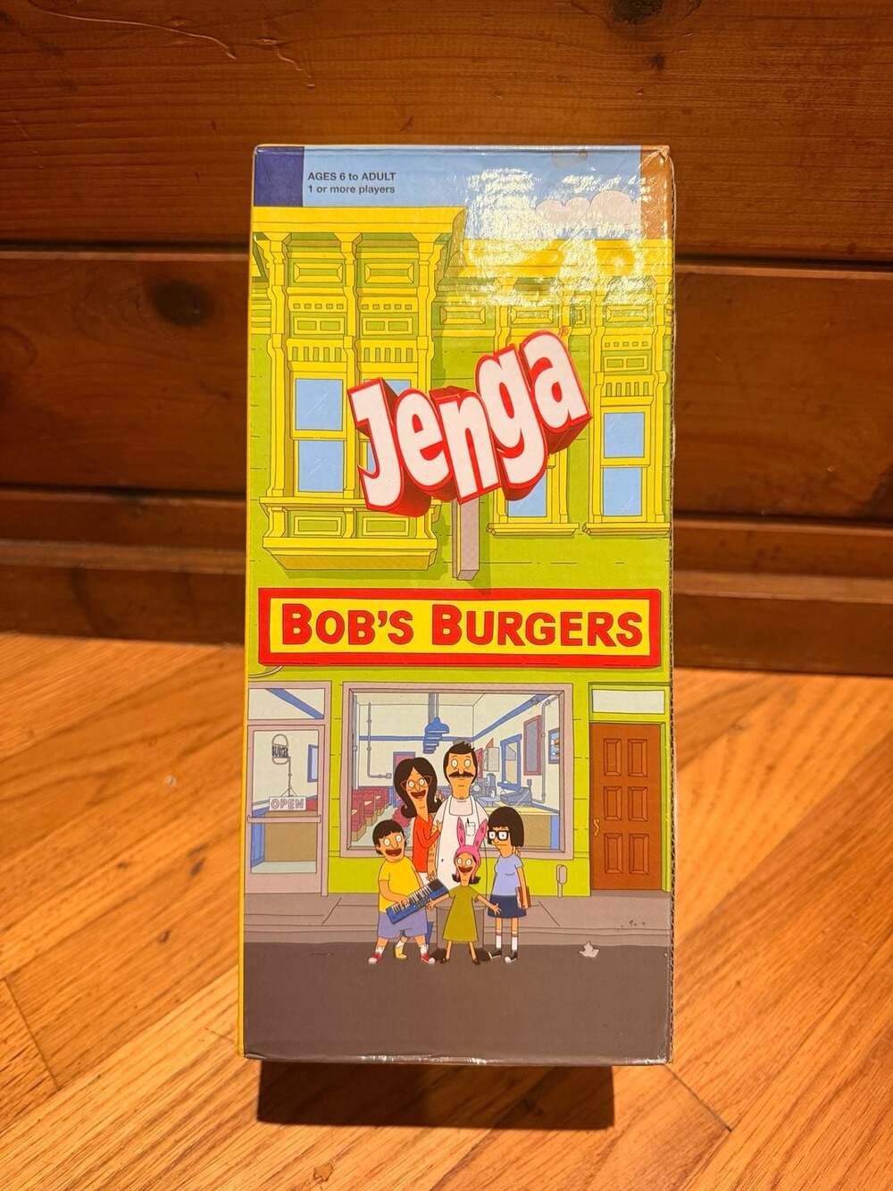 Bob's Burgers Jenga Board Game USAopoly